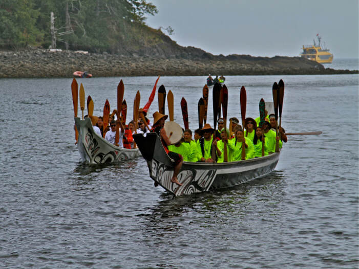 Haida Gwaii - Rediscovery paddlers
